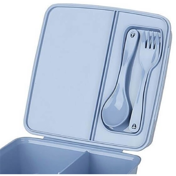 15577 Lunch Box Villa+Kanállal ebéd tárolódoboz