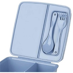 15577 Lunch Box Villa+Kanállal ebéd tárolódoboz