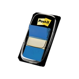 3M Post-it 680-2 25x43mm öntapadós 50lapos kék jelölőcímke