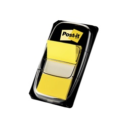 3M Post-it 680-5 25x43mm öntapadós 50lapos sárga jelölőcímke