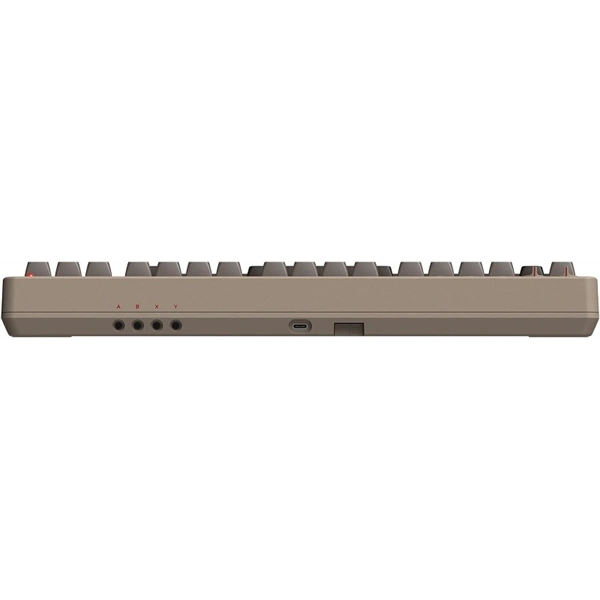 8BitDo Retro 87, Mechanikus, Kailh Box, C64 Edition, vezeték nélküli billentyűzet