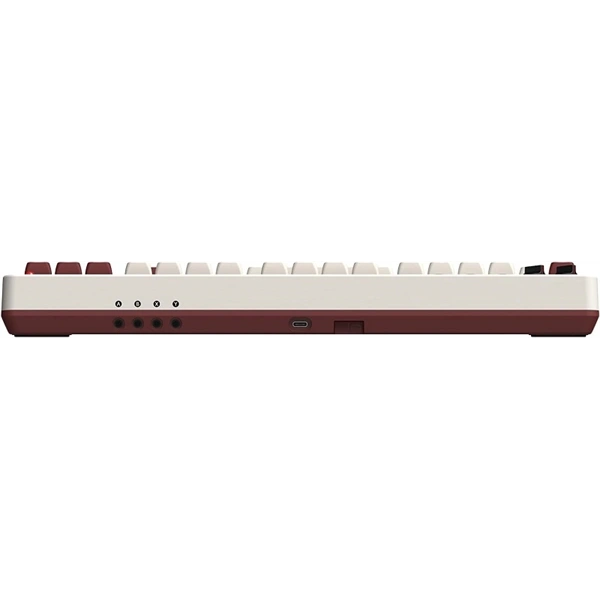 8BitDo Retro 87, Mechanikus, Kailh Box, Fami Edition, vezeték nélküli billentyűzet