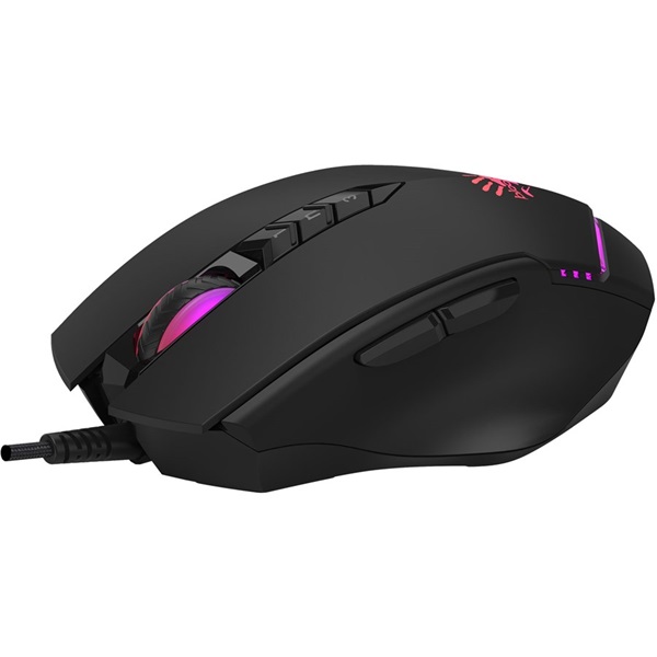 A4-Tech A4TMYS47621 Bloody V8M Max RGB vezetékes fekete optikai gamer egér
