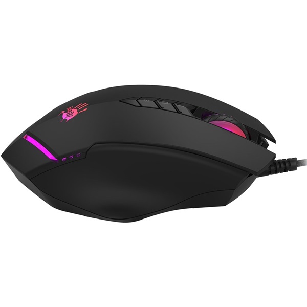 A4-Tech A4TMYS47621 Bloody V8M Max RGB vezetékes fekete optikai gamer egér