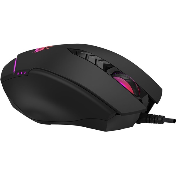 A4-Tech A4TMYS47621 Bloody V8M Max RGB vezetékes fekete optikai gamer egér