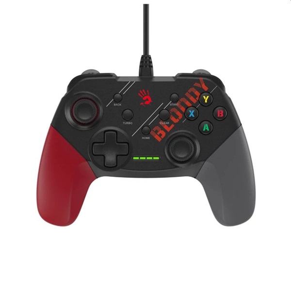 A4-Tech A4TJOY47404 Bloody GP30 PC/PS3/Android USB vezetékes fekete kontroller