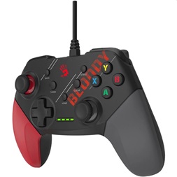 A4-Tech A4TJOY47404 Bloody GP30 PC/PS3/Android USB vezetékes fekete kontroller