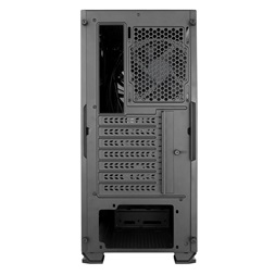 ABKONCORE Cronos 750 RGB fekete ablakos (Táp nélküli) számítógép ház