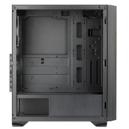 ABKONCORE Cronos 750 RGB fekete ablakos (Táp nélküli) számítógép ház