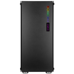 ABKONCORE Ramesses 760 RGB fekete ablakos (Táp nélküli) számítógép ház