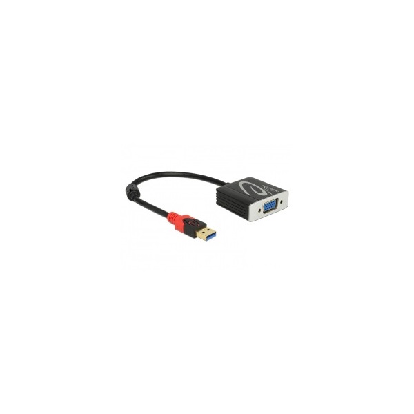 Delock 62738 USB3.0 A csatl. dugó > VGA csatl. hüvely adapter