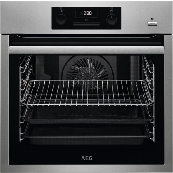AEG BES351110M inox, beépíthető, sütőtér: 72L, grill, légkeverés, gőzsütő