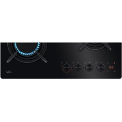 AEG HKB64453NB fekete, beépíthető, gáz, főzőzóna: 4, beépíthető méret: 56cm, főzőlap