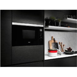 AEG MBE2658DEM 900W 25,37L fekete beépíthető mikrohullámú sütő