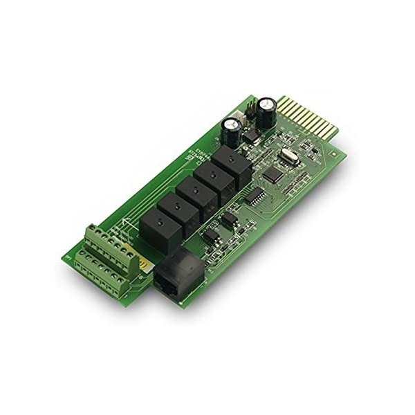 AEG Relay card programmable with RS232-interface Connector clamps