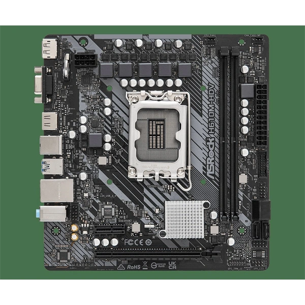 AL ASRock s1700 H610M-HDV