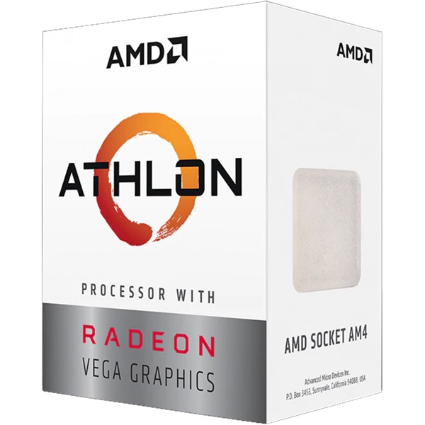 AMD Athlon 3000G 3,50GHz Socket AM4 4MB (3000G) box processzor