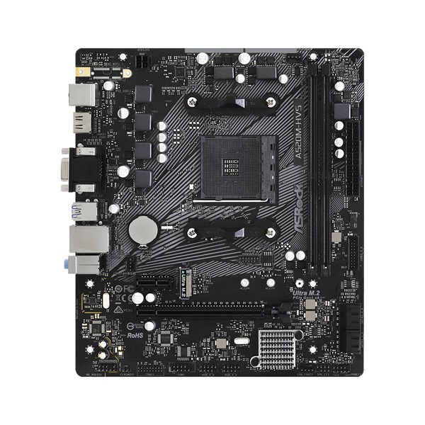 ASRock A520M-HVS AMD A520 SocketAM4 mATX alaplap
