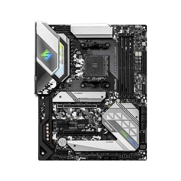 ASRock B550 STEEL LEGEND AMD B550 SocketAM4 ATX alaplap