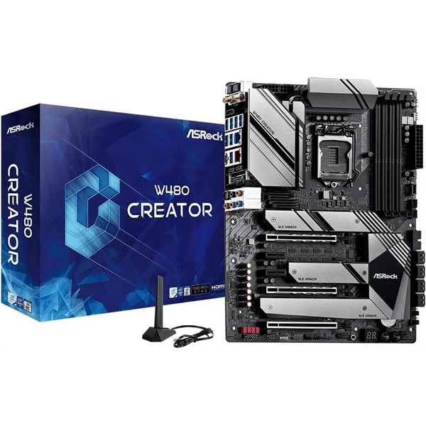 ASRock CREATOR Wi-Fi Intel W480 LGA1200 ATX alaplap