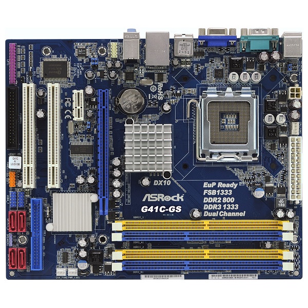 ASRock G41C-GS Intel G41 LGA775 mATX alaplap