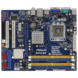 ASRock G41C-GS Intel G41 LGA775 mATX alaplap