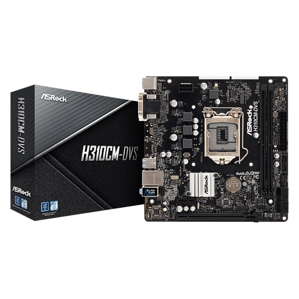 ASRock H310CM-DVS Intel H310 LGA1151 mATX alaplap