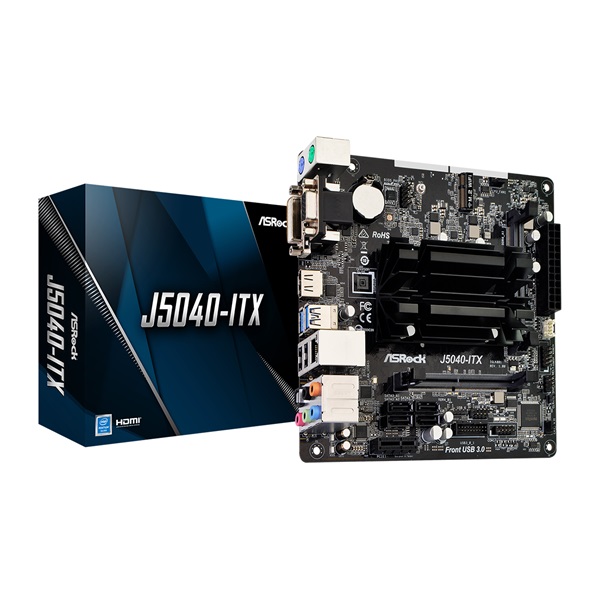ASRock J5040-ITX Intel J5040 mini-ITX alaplap