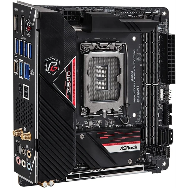 ASRock PHANTOM GAMING Wi-Fi Intel Z690 LGA1700 Mini-ITX alaplap