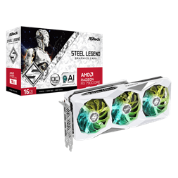 ASRock RX 7900 GRE STEEL LEGEND AMD 16GB DDR6 PCIe videókártya