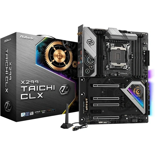 ASRock TAICHI CLX Wi-Fi Intel X299 LGA2066 ATX alaplap