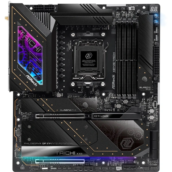 ASRock TAICHI Wi-Fi AMD X870E AM5 EATX alaplap