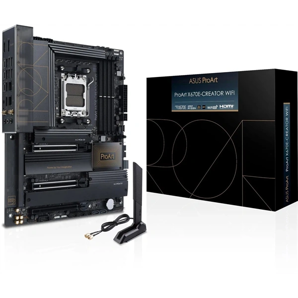 ASUS Alaplap AM5 PROART X670E-CREATOR WIFI AMD X670, ATX
