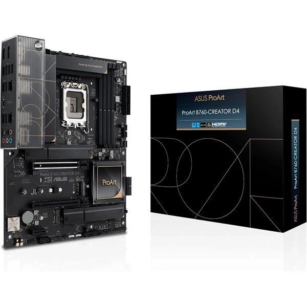 ASUS Alaplap S1700 PROART B760-CREATOR D4 INTEL B760, ATX