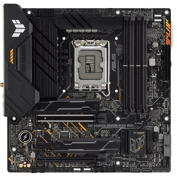 ASUS Alaplap S1700 TUF GAMING B660M-PLUS WIFI INTEL B660, mATX