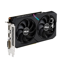 ASUS DUAL-GTX1650-O4GD6-MINI nVidia 4GB GDDR6 128bit PCIe videokártya