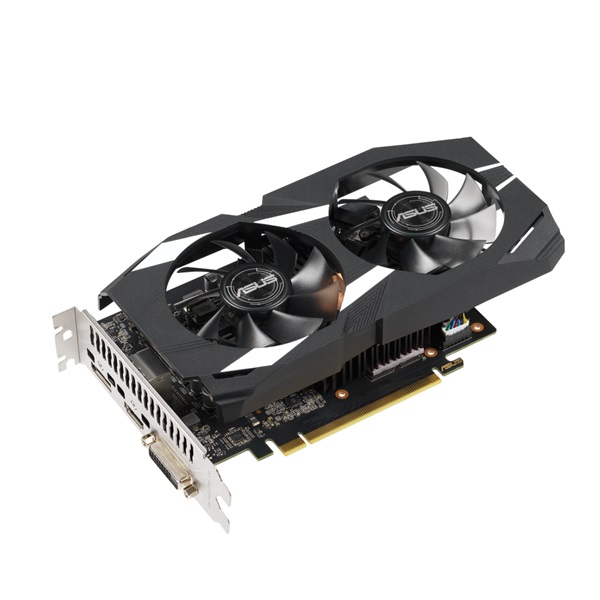 ASUS DUAL-GTX1650-O4GD6-P nVidia 4GB GDDR6 128bit PCIe videokártya