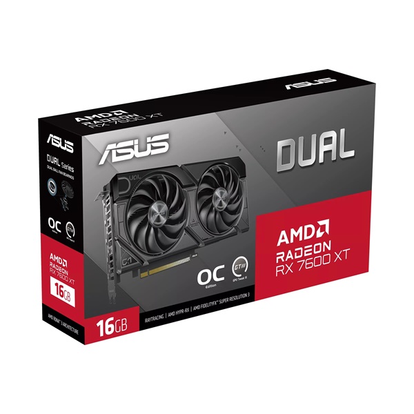 ASUS DUAL AMD RADEON RX 7600 XT16GB GDDR6