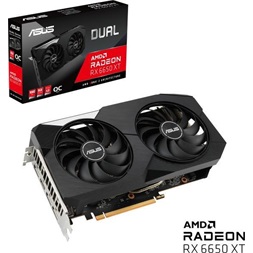 ASUS DUAL-RX6650XT-O8G AMD 8GB GDDR6 128bit PCIe videokártya