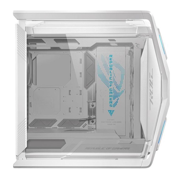 ASUS GR701 ROG HYPERION fehér (táp nélküli) ablakos ATX ház