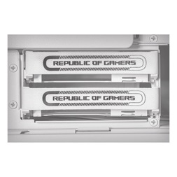 ASUS GR701 ROG HYPERION fehér (táp nélküli) ablakos ATX ház