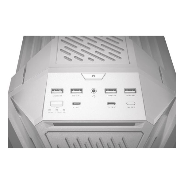 ASUS GR701 ROG HYPERION fehér (táp nélküli) ablakos ATX ház