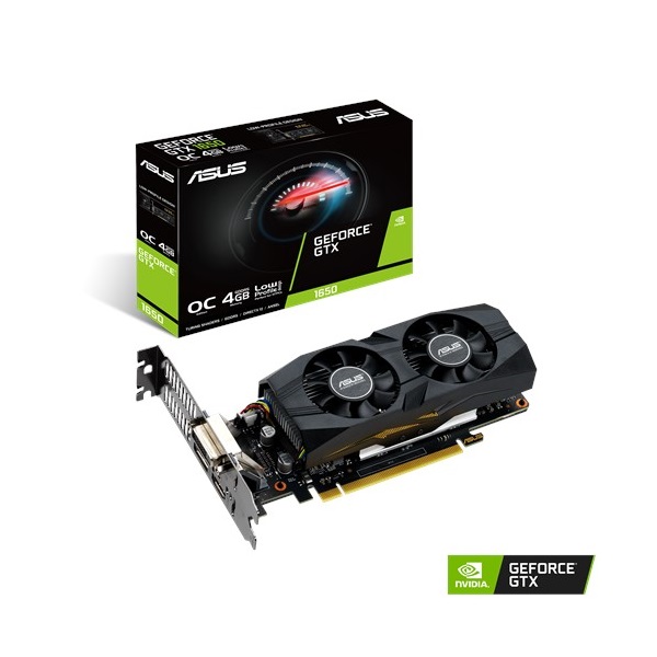 ASUS GTX1650-O4G-LP-BRK nVidia 4GB GDDR5 128bit PCIe videokártya