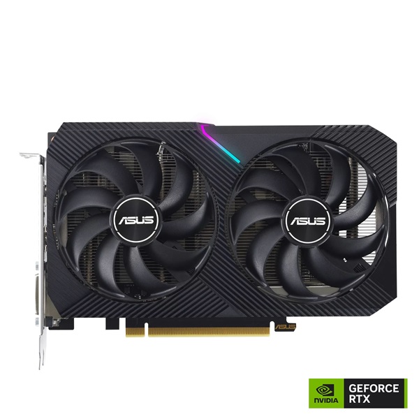 ASUS NVIDIA RTX 3050 8GB GDDR6 PCIe videokártya