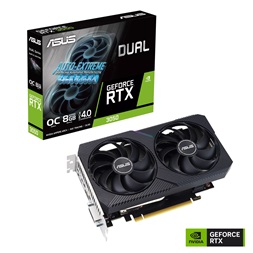 ASUS NVIDIA RTX 3050 8GB GDDR6 PCIe videokártya