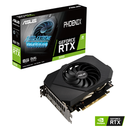 ASUS PH-RTX3050-8G nVidia 8GB GDDR6 128bit PCIe videokártya