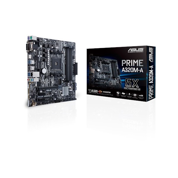 ASUS PRIME A320M-A AMD A320 SocketAM4 mATX alaplap