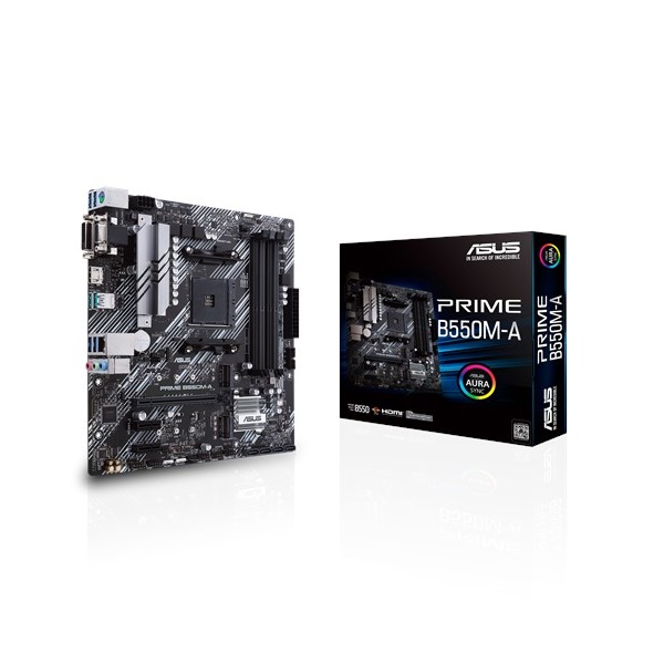 ASUS PRIME B550M-A AMD B550 SocketAM4 mATX alaplap
