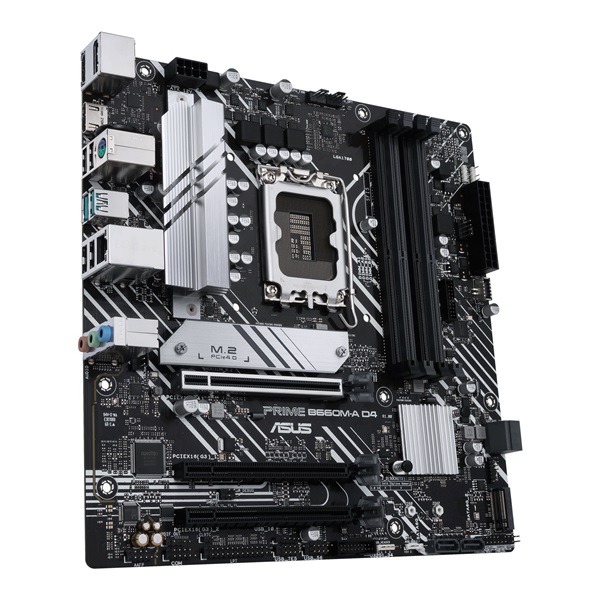 ASUS PRIME B660M-A D4 Intel B660 LGA1700 mATX alaplap