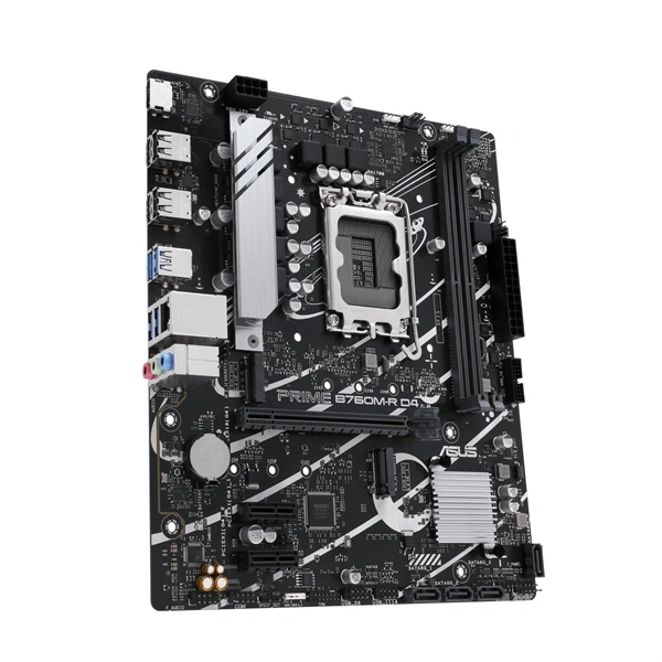 ASUS PRIME B760M-R D4 Intel B760 LGA1700 mATX alaplap